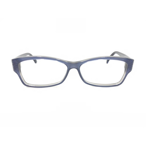 Gucci GG 3203 YHR Clear Blue Glitter Eyeglasses Frames 53-13 135 Italy Designer - Picture 6 of 12
